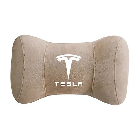 Lämplig för Tesla memory foam nackstödskudde nackstöd