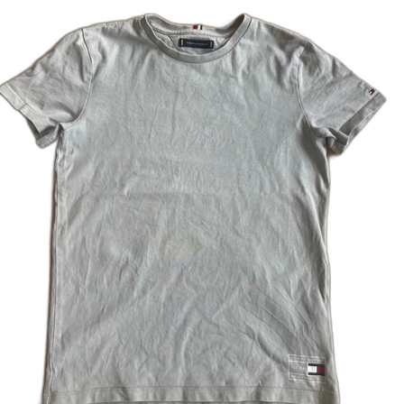 Ljusgrå t-shirt från Tommy Hilfiger