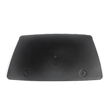 1 stk. Passer til Tesla Model X 2016-2021 bil bakre støtfanger diffuser slepekrok deksel svart biltilbehør 1058357-00-d