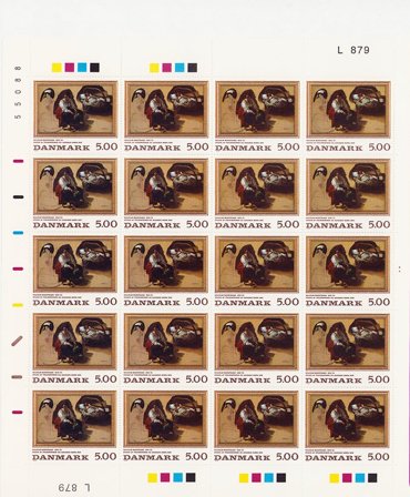 Danmark 1994 - AFA 1081-1081x - Postfrisk ark