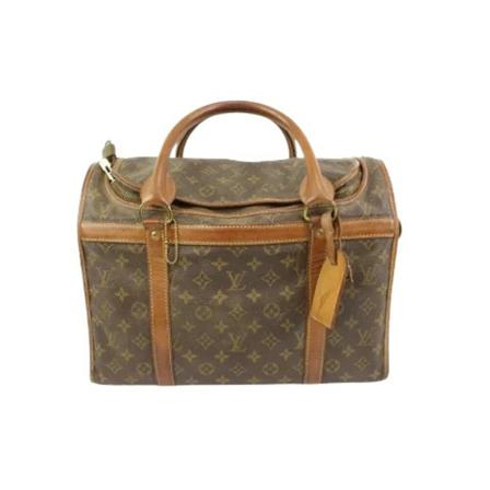 Louis Vuitton Vintage, Pre-owned Canvas louis-vuitton-bags Bruin, Dames, Maat:ONE Size