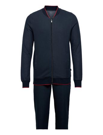Leisure Suit Sweat-shirts & Hoodies Tracksuits - SETS Sininen Schiesser