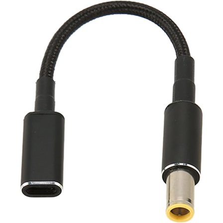 Typ C USB C Honingång till DC Typ C till DC 7,9x5,5mm Port 100W PD Laddningskabel passar för bärbar dator 7,9x5,5mm