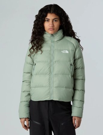 The North Face W Hyalite Down Jkt - Green - L