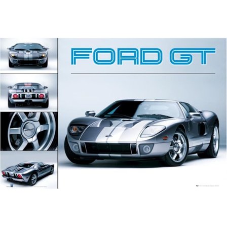 Ford GT (grå) - Classic car