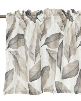 Multibandskappa Ponza lövmönster Off-white - Fondaco