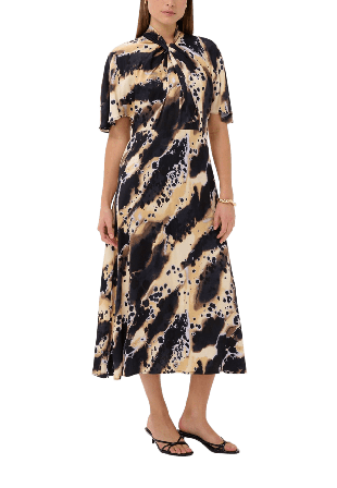 Soaked In Luxury Clero Miria Printed Dress Klänningar Dam Lila XL