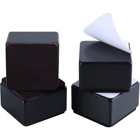 38mm Stål Møbelforhøjer, Heavy Duty Seng Og Bordben Ris