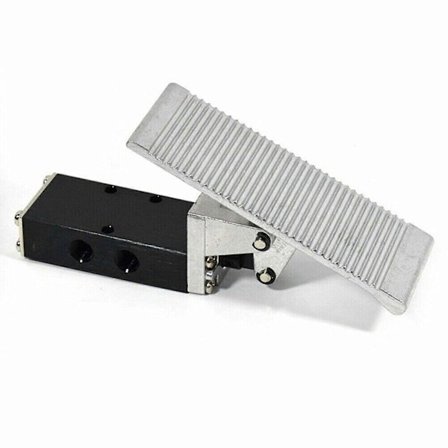 Fodpedalbetjent Kontrolventil 2 Positioner G3/8 Luft-Pneumatisk-Kontakt Ny ST4lG FT