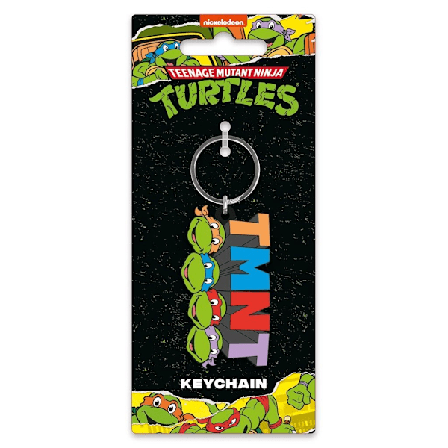Nyckelring - TEENAGE MUTANT NINJA TURTLES: CLASSIC (TMNT) PVC KEYCHAIN