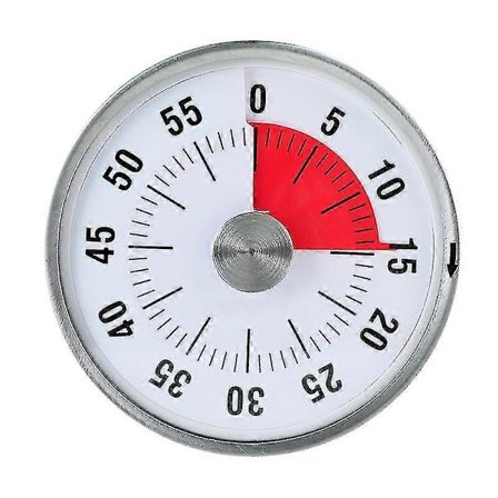 Kjøkkentimer Nedtelling Visuell Analog Timer For Lærere Klasserom, Barn, Voksne Kjøkken, Kontor, Gym