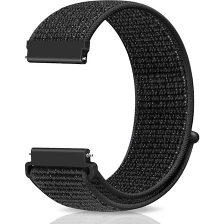 22 mm:n nailonpikakiinnityshihnat, jotka ovat yhteensopivia Samsung Galaxy Watch 3 45 mm:n / Galaxy Watch 46 mm:n / Gear S3 Frontier/Classic/Garmin 