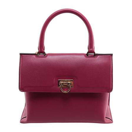 Salvatore Ferragamo, Handbag Rood, Dames, Maat:ONE Size,leer