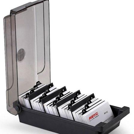 1 stk. Premium visitkortholder til opbevaring af visitkort