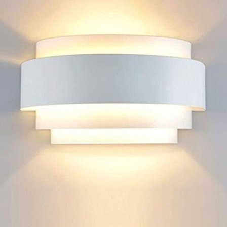 Vegglampe Soverom Gang Sengesidebord Hvit Vegglampe Smijern Trapper Nor