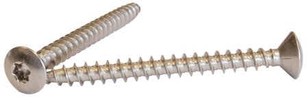 ReTherm Kruge 525892 LVI-ruuvi TKFT A2 5,5 x 75 mm, 100 kpl, Kiinnitys