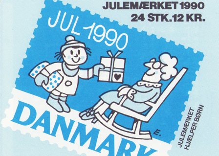 Danmark - Julemærkehæfte 1990
