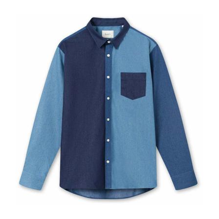 Forét Casual Shirts Blå, Herre Skjorter