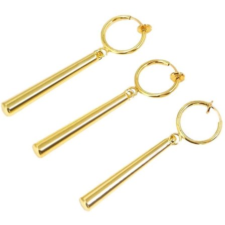 One Piece Zoro Korvakorut - Kultaiset Clip-On Anime Cosplay Korvakorut - One Piece Hahmo Korvakorut Anime-Ystäville