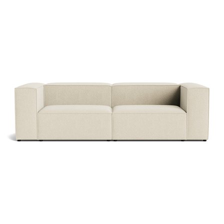 Lissabon XL 2-Sitzer-Sofa Nordic Beige, Modernes Design, Extrabreit für hohen Komfort, Stilvolles Polstersofa, Unifarben, 70cm Sitzhöhe