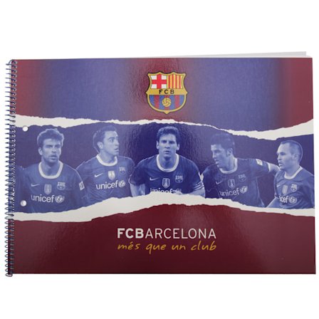 FC Barcelona Officiell 20-sidig fotbollskam Crest Art/Drawing Sketch