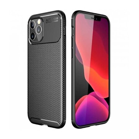 iPhone 13 Pro Max Iskunkestävä ohut kansi FullCarbon V4