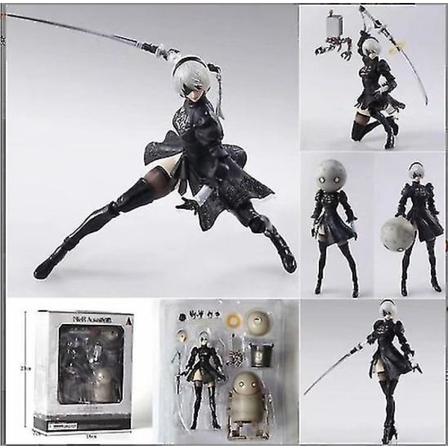 Anime Nier:Automata 2B Yorha No 2 Type B Naisfiguuri Phicen Action PVC [HK] A