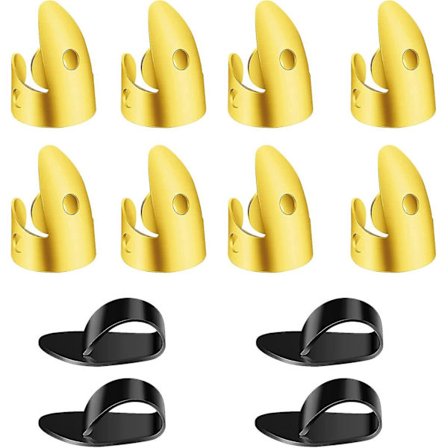 Justerbare Fingerplekter og Tommelplektersett