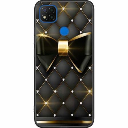 Xiaomi Redmi 9c Svart Skal Gyllene Rosett