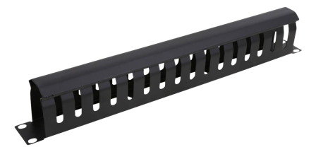 Deltaco 19-25 - kabelstyringsstang - 1U - 19"