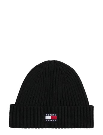 Tommy Hilfiger Tjm Heritage Core Beanie - Black - ONE SIZE