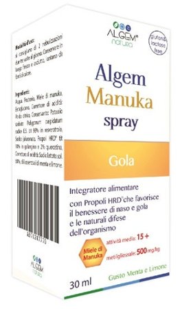 Algem Manuka Spray 30ml
