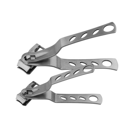 #Rustfrit Stål Negleklippere Store og Små 360 Graders Drejeligt Hoved til Beskæring af Fingre og Tæer til Hånd- og Fodpleje Manicure/Pedicure#