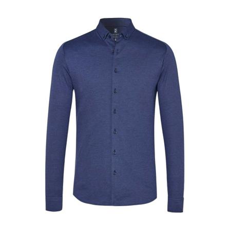 Desoto Modern casual shirt , Blauw , Heren , Maat: L