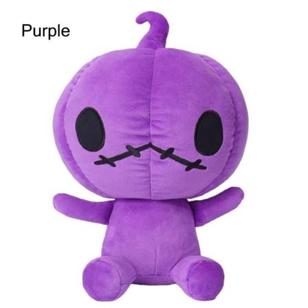 Halloween gresskar plysj leketøy gresskar plysj utstoppede leker LILLA Purple