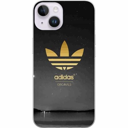 Apple Iphone 14 Genomskinligt Skal Adidas