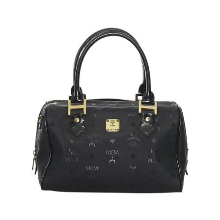 MCM Pre-owned, Handbags Zwart, Dames, Maat:ONE Size