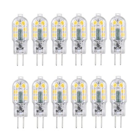 Tomshine G4 LED-lamput – 12 kpl Lämmin valkoinen energiaa säästävät kapselivalot