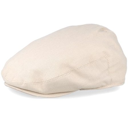 Kangol - Beige flatcap Keps - Washed Cap Khaki Flat Cap @ Hatstore