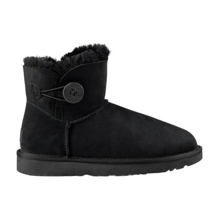 UGG W Mini Bailey Bu. II Støvler Sort, Dame, Størrelse: 36 EU