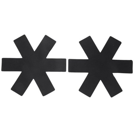 Panderbeskyttere, 5 stk. Sæt Panderbeskyttelse Filts 38cm Grydebeskyttelse Grydebeskyttere, Anti-Skrid Sikker Stapelsbeskyttelse til Pander, Skåle