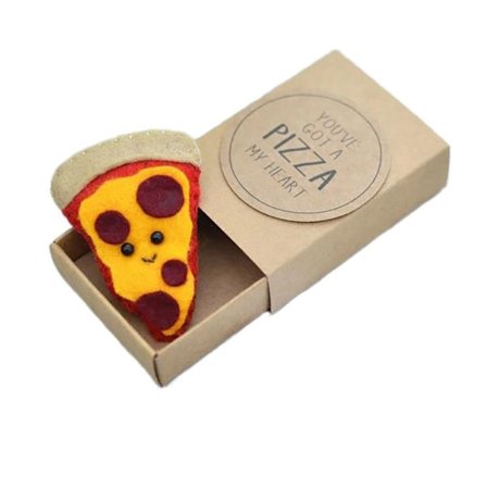 Plys pizzaæske Figurkortæske STYLE 8 STYLE 8