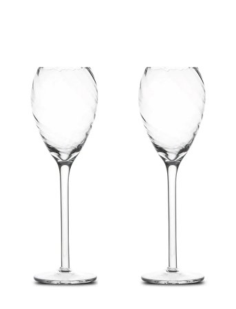 Byon Champagne Glass Opacity 2Pcs/Set - Nude - 16 CL