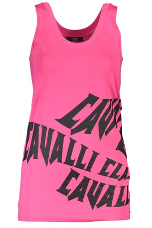 Cavalli Class Canotta Donna Rosa