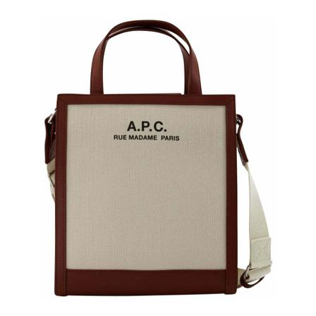 A.p.c., Handbags Beige, Dames, Maat:ONE Size,Katoen