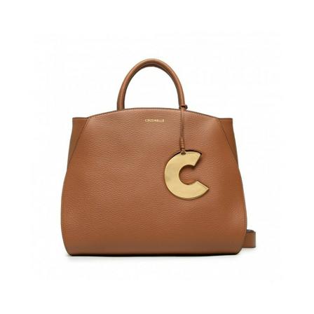 Coccinelle, Shopping Bag Lla 180101001 Bruin, Dames, Maat:ONE Size,leer