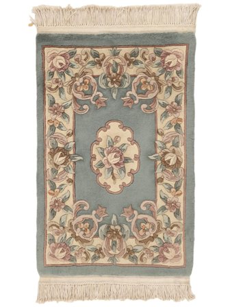 Annodato A Mano Cinesi 90 Line Tappeto 60X90 Di Lana Marrone/Arancione Piccolo