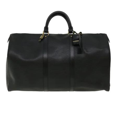 Louis Vuitton Vintage Pre-owned Weekend Bags Sort, Dame Vintage Tasker, Størrelse: ONE Size