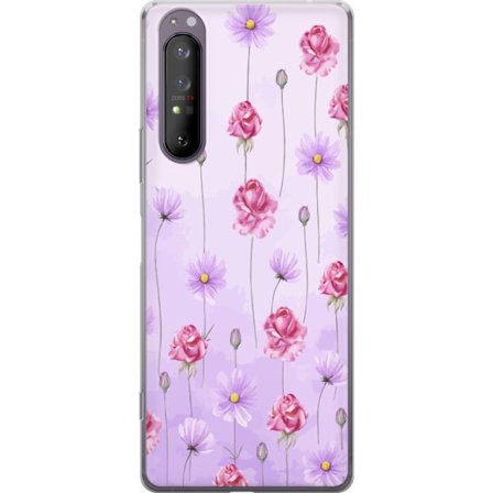 Yhteensopiva Puhelinkuori Sony Xperia 1 II Petal Reverie Lilac Mist
