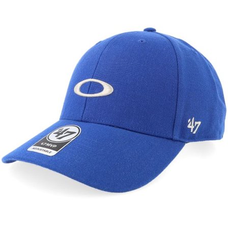 Oakley - Blå adjustable Keps - Mvp Cap Electric Blue Adjustable @ Hatstore